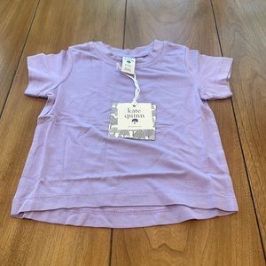 Kate Quinn Tee Chalk Purple 6-12m Super Silky Modal T-shirt Short Sleeve NWT